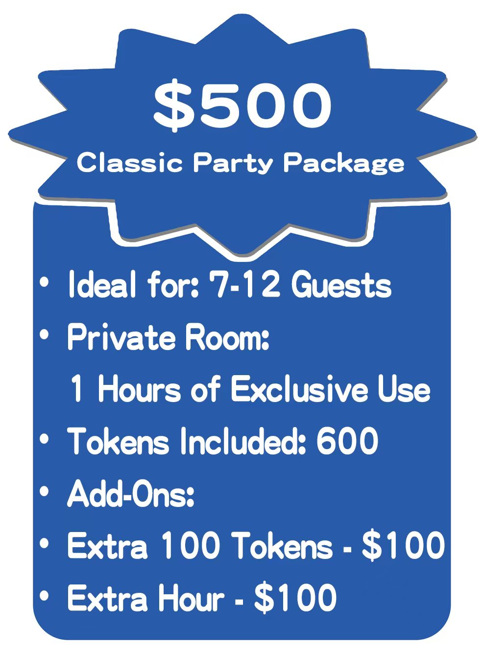 Classic Party Package
